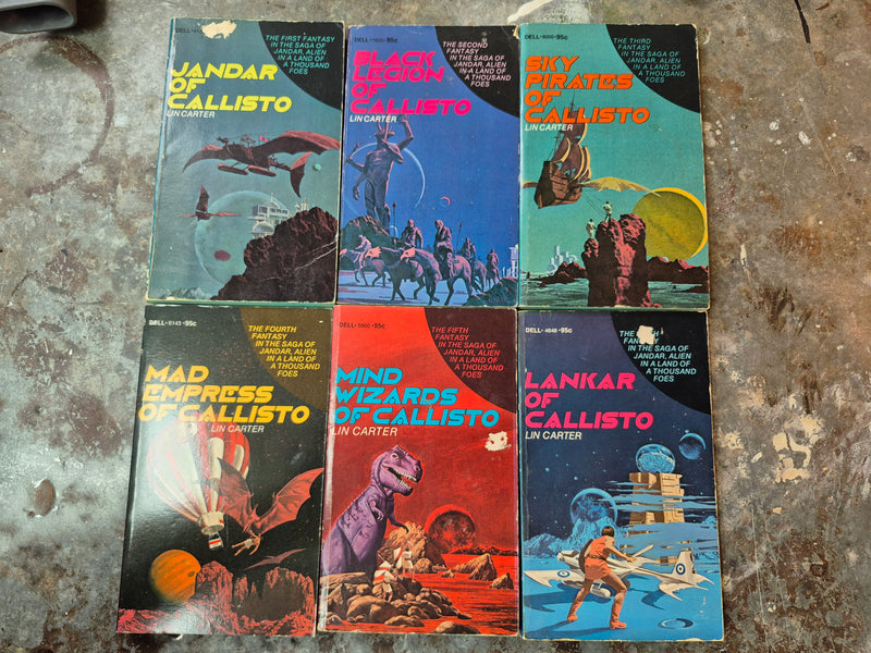The Callisto Series (6 book set) - Lin Carter
