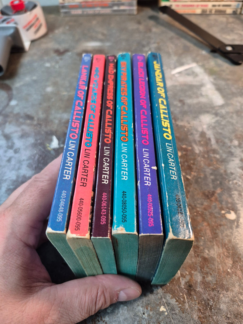 The Callisto Series (6 book set) - Lin Carter
