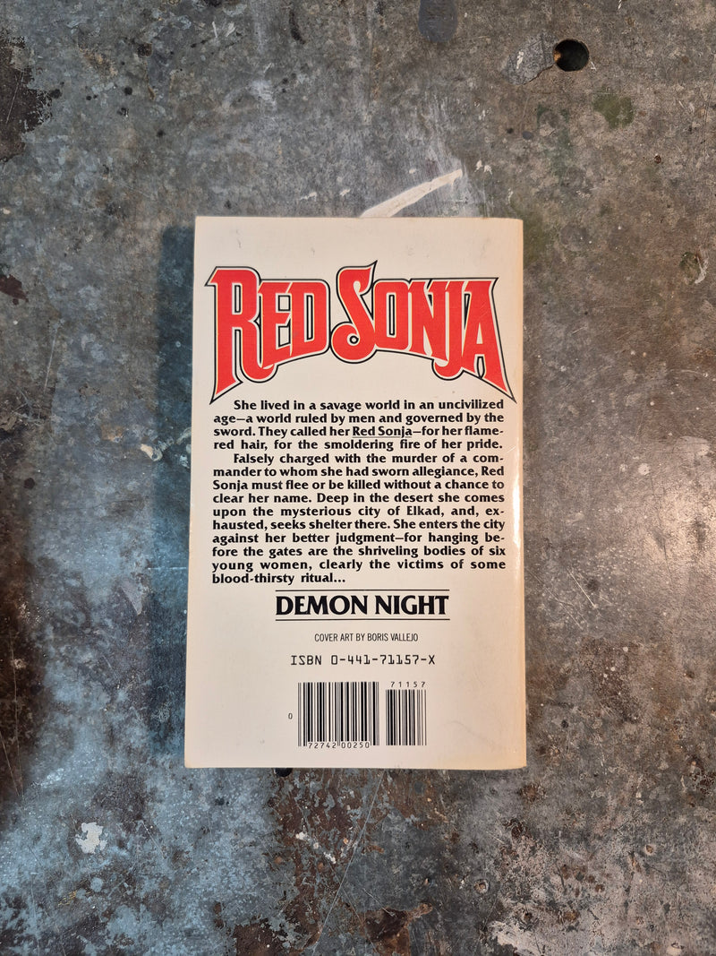 Red Sonja 2: Demon Night - David C. Smith & Richard L. Tierney