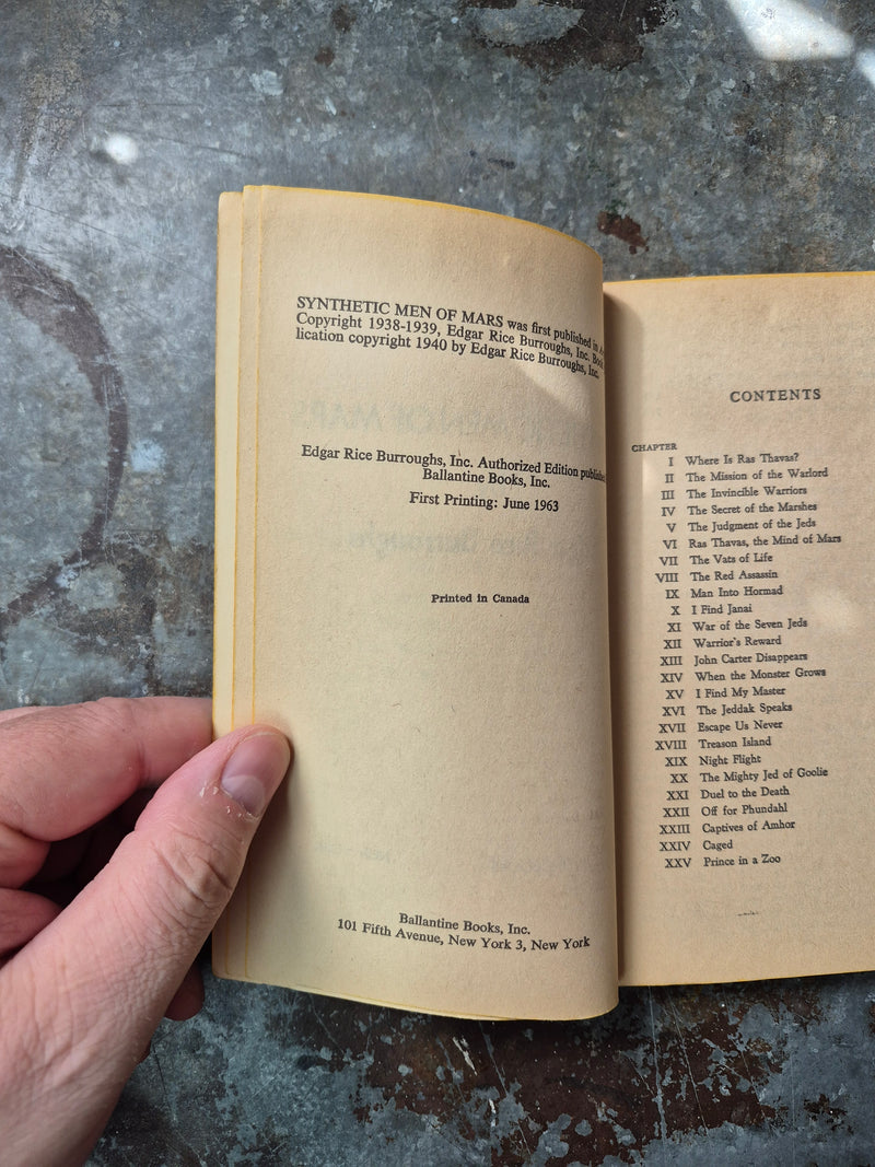 Synthetic Men Of Mars - Edgar Rice Burroughs