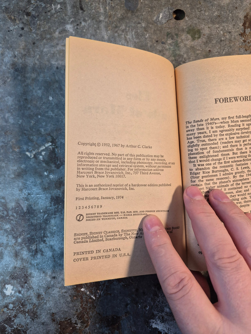 The Sands Of Mars - Arthur C. Clarke