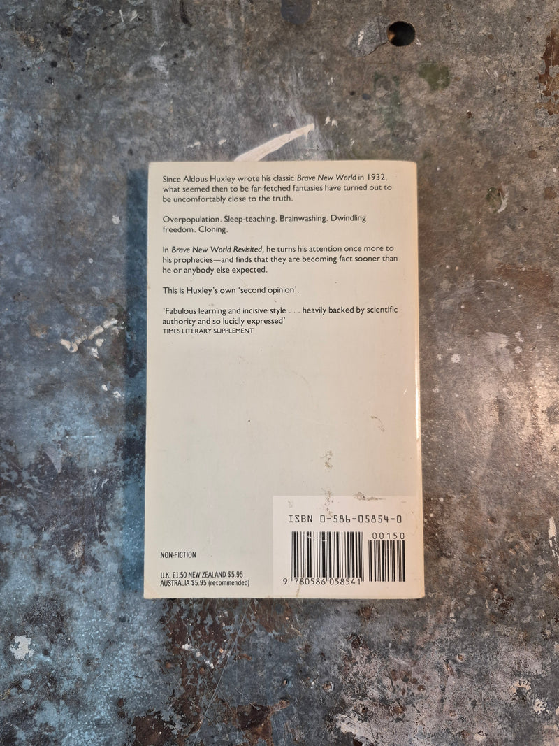 Brave New World Revisited - Aldous Huxley