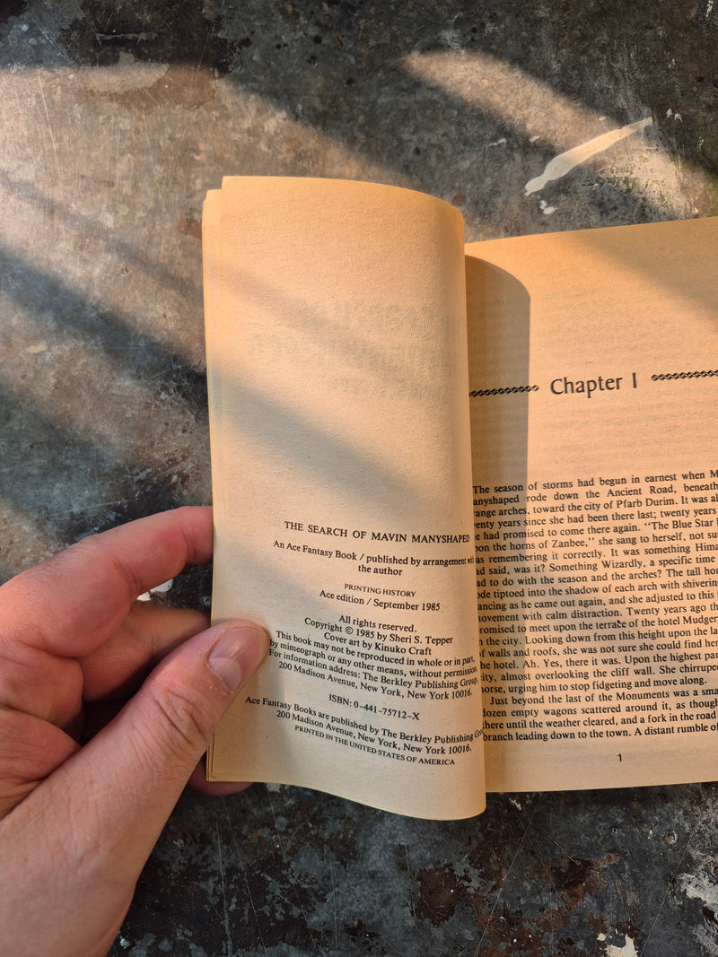 The Search Of Mavin Manyshaped - Sherri S. Tepper