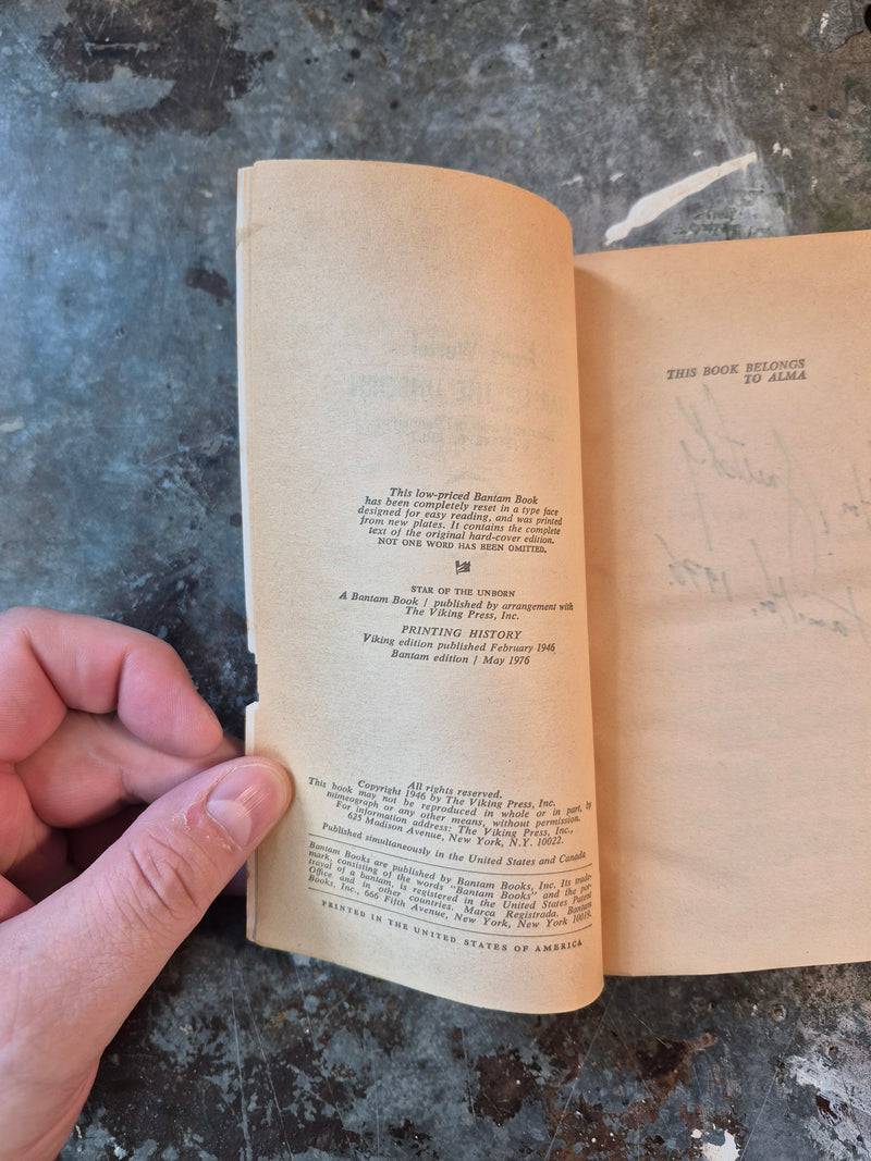 Star Of The Unborn - Franz Werfel