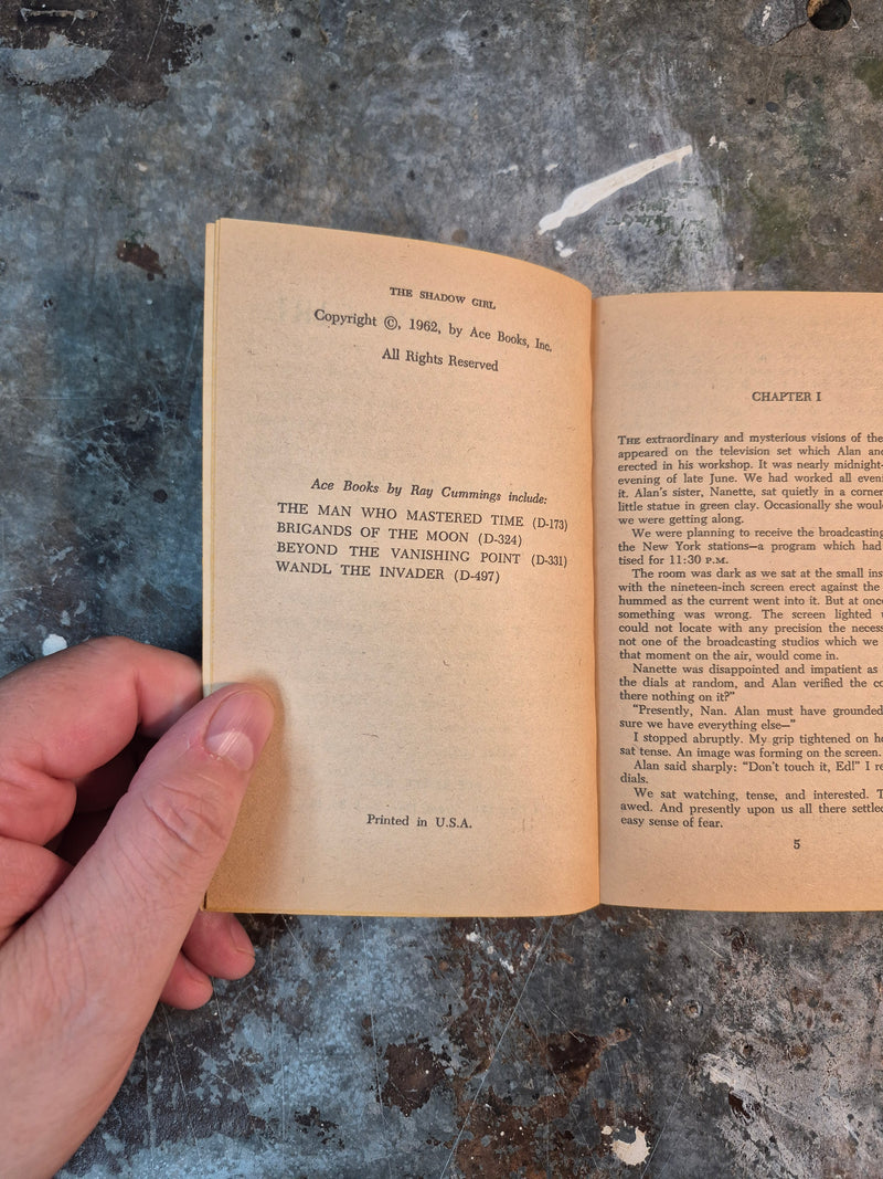 The Shadow Girl - Ray Cummings