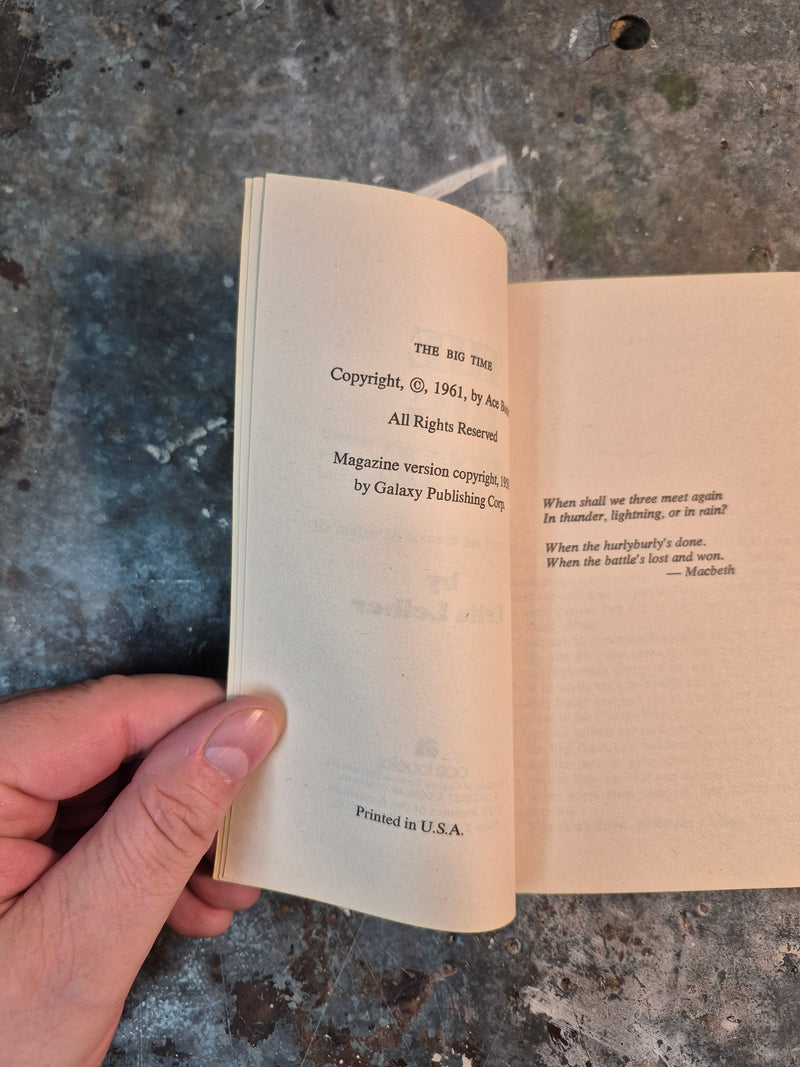 The Big Time - Fritz Leiber