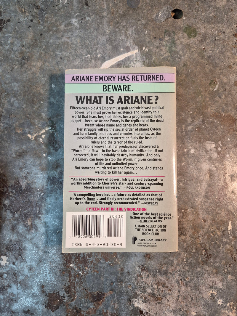 Cyteen: The Vindication - C. J. Cherryh