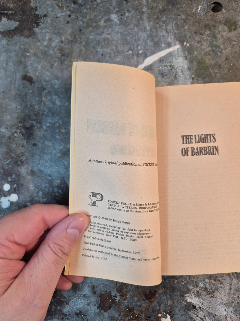 The Lights Of Barbrin - Joseph Burgo