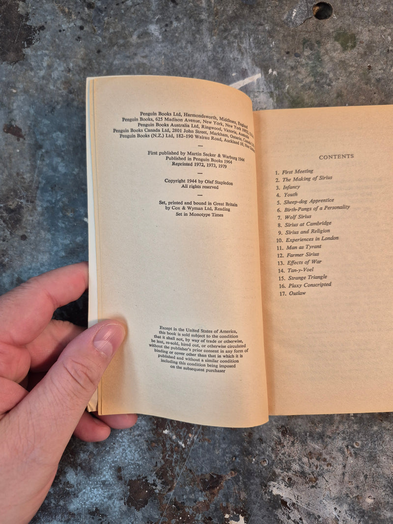 Sirius - Olaf Stapledon
