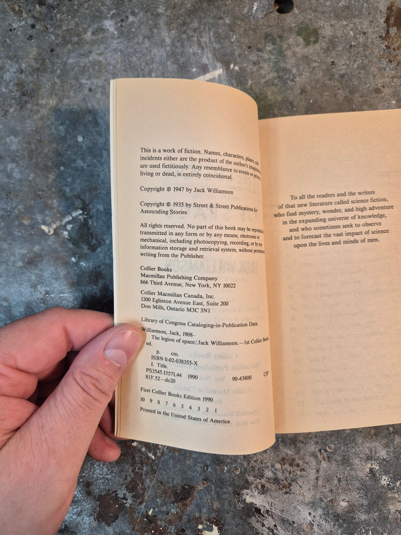 The Legion Of Space - Jack WIlliamson