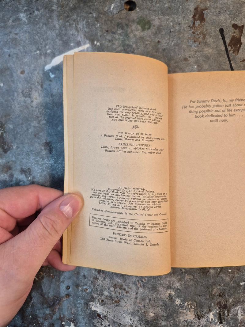 The Season To Be Wary - Rod Serling