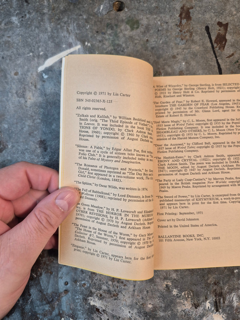 New Worlds For Old - Lin Carter (editor)