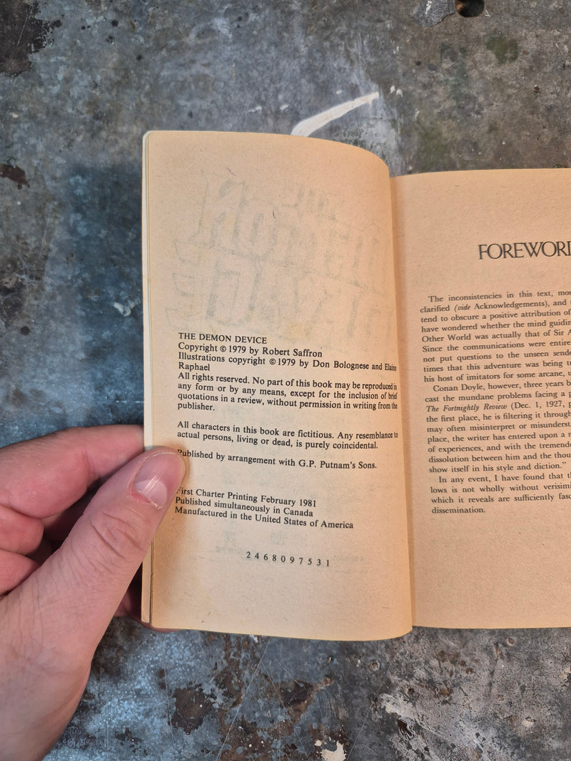 The Demon Device - Arthur Conan Doyle (w/Robert Saffron)