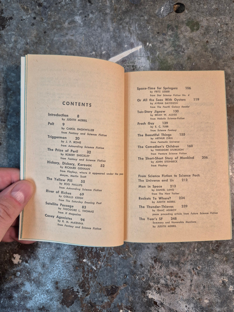 The Year's Greatest Science-Fiction And Fantasy 4th Annual Volume - Judith Merril (editor)