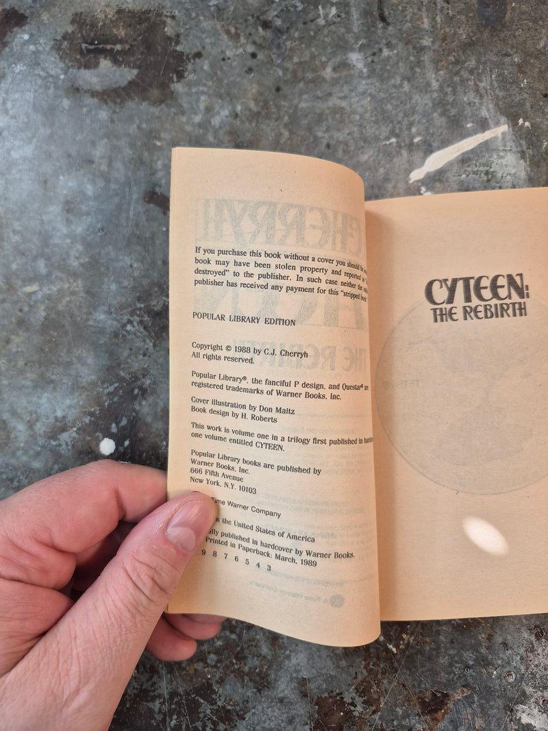Cyteen: The Rebirth - C. J. Cherryh