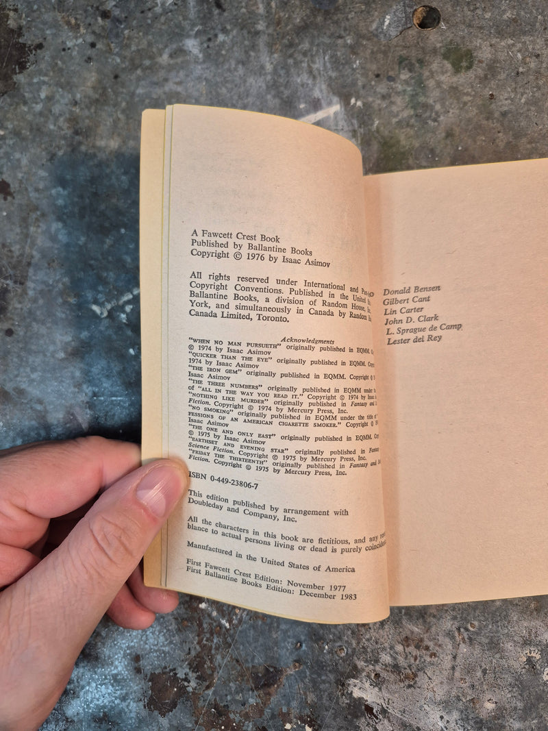 More Tales Of The Black Widowers - Isaac Asimov