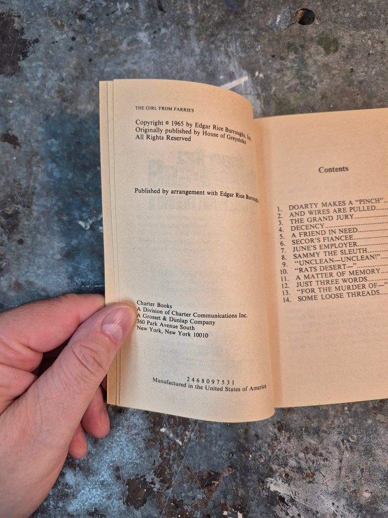 The Girl From Farris's - Edgar Rice Burroughs