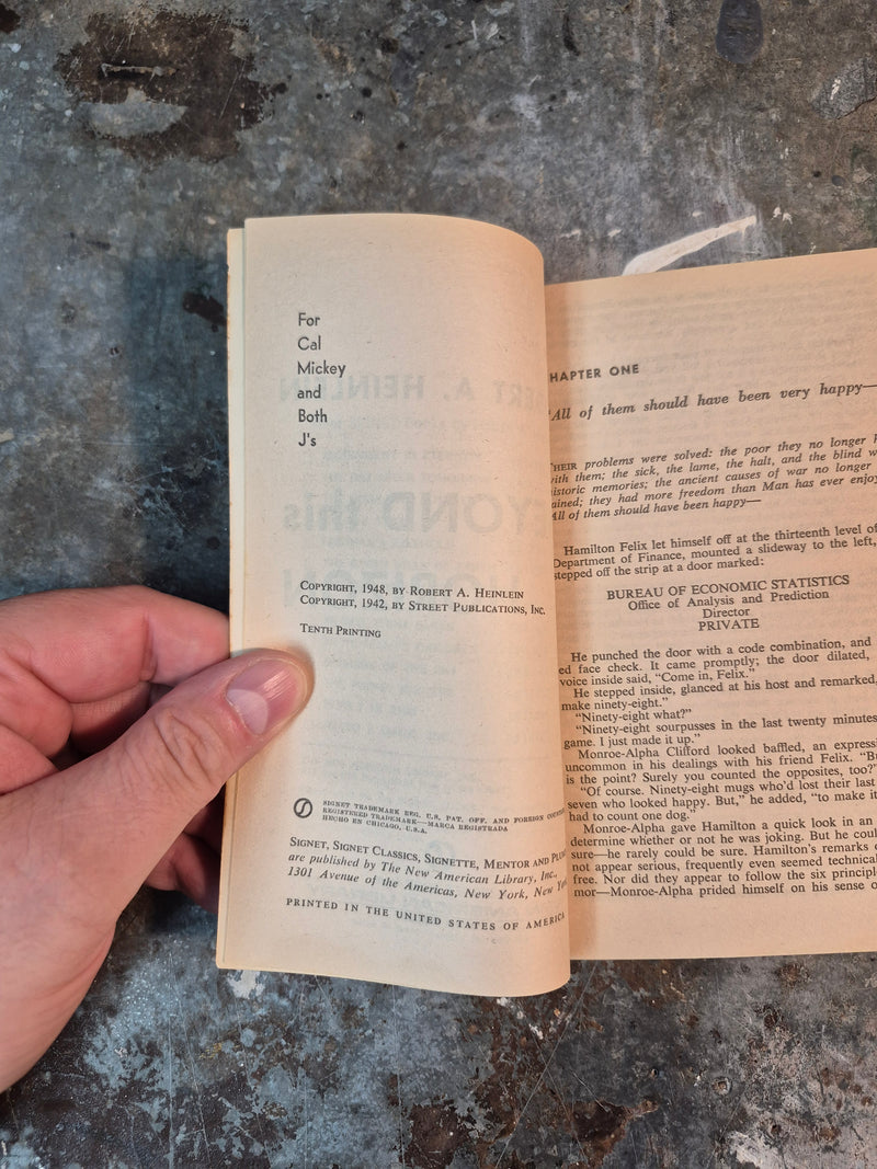 Beyond This Horizon - Robert A. Heinlein