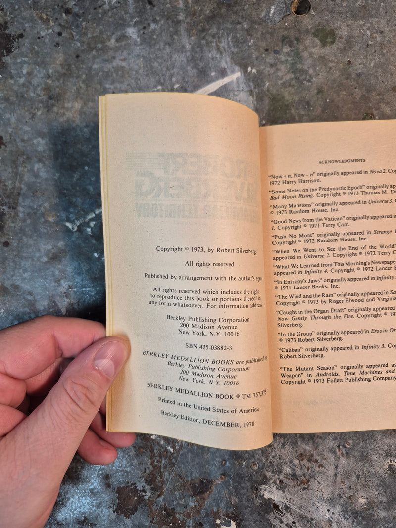 Unfamiliar Territory - Robert Silverberg