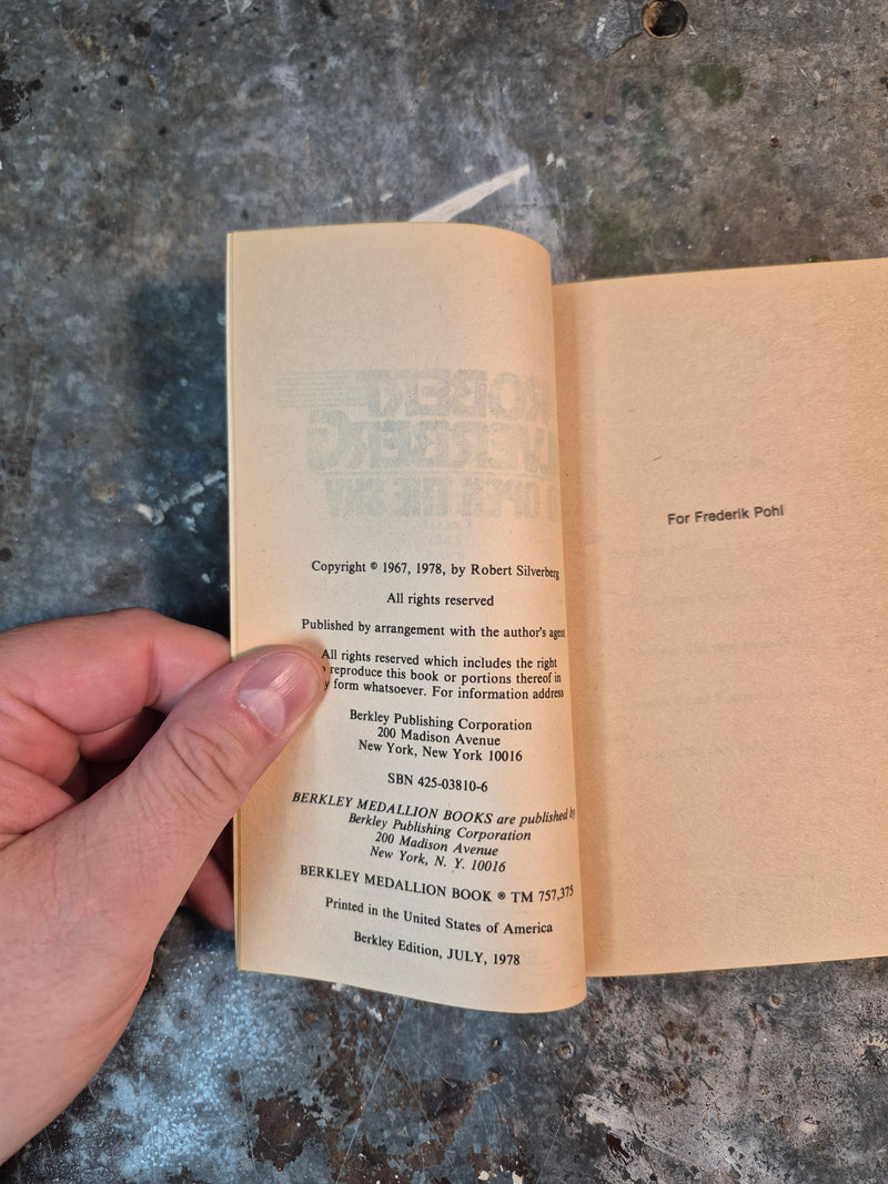 To Open The Sky - Robert Silverberg