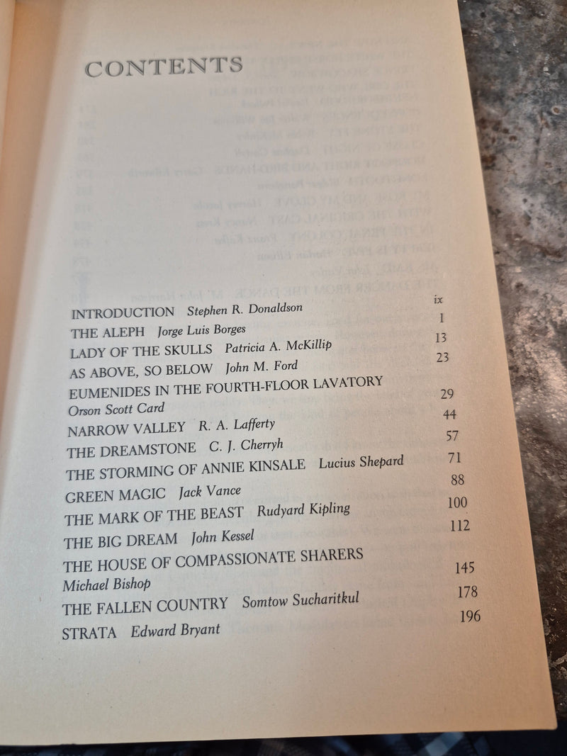 Strange Dreams - Stephen R. Donaldson (editor)