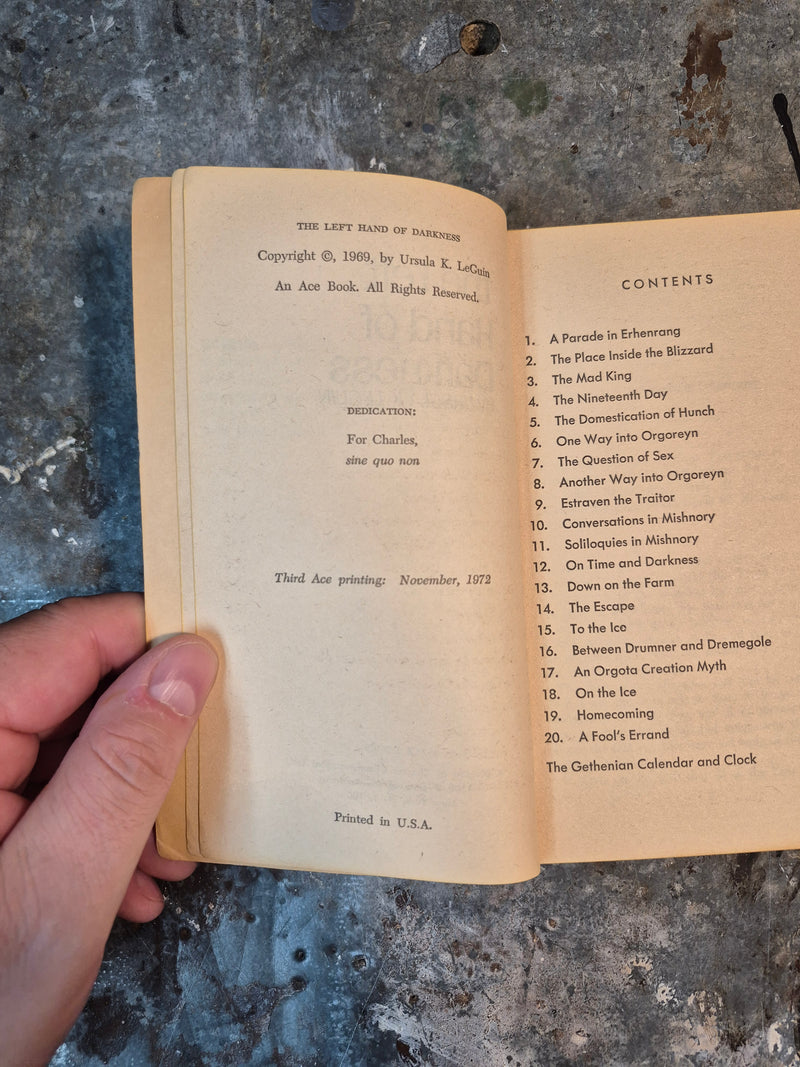 The Left Hand Of Darkness - Ursula K. Le Guin