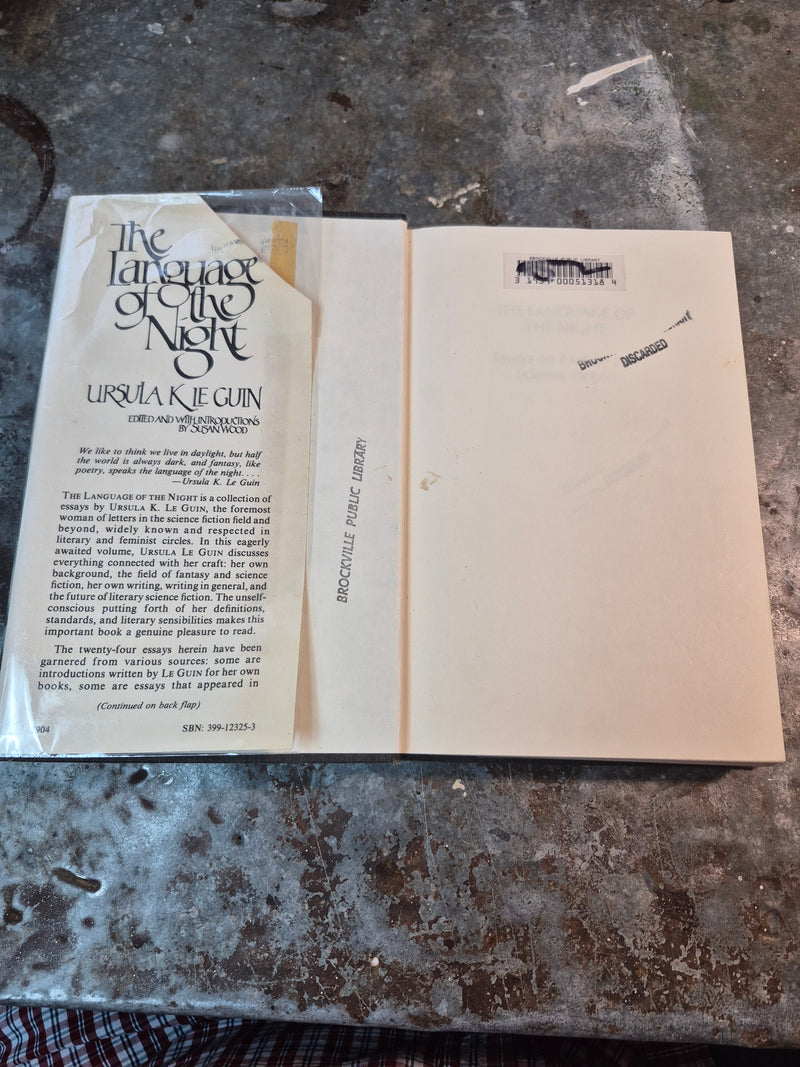 The Language Of The Night - Ursula K. Le Guin