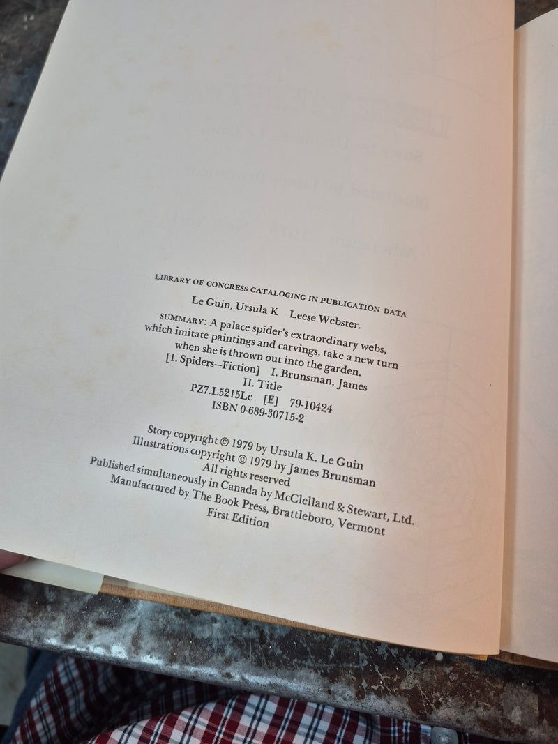 Lesse Webster - Ursula K. Le Guin