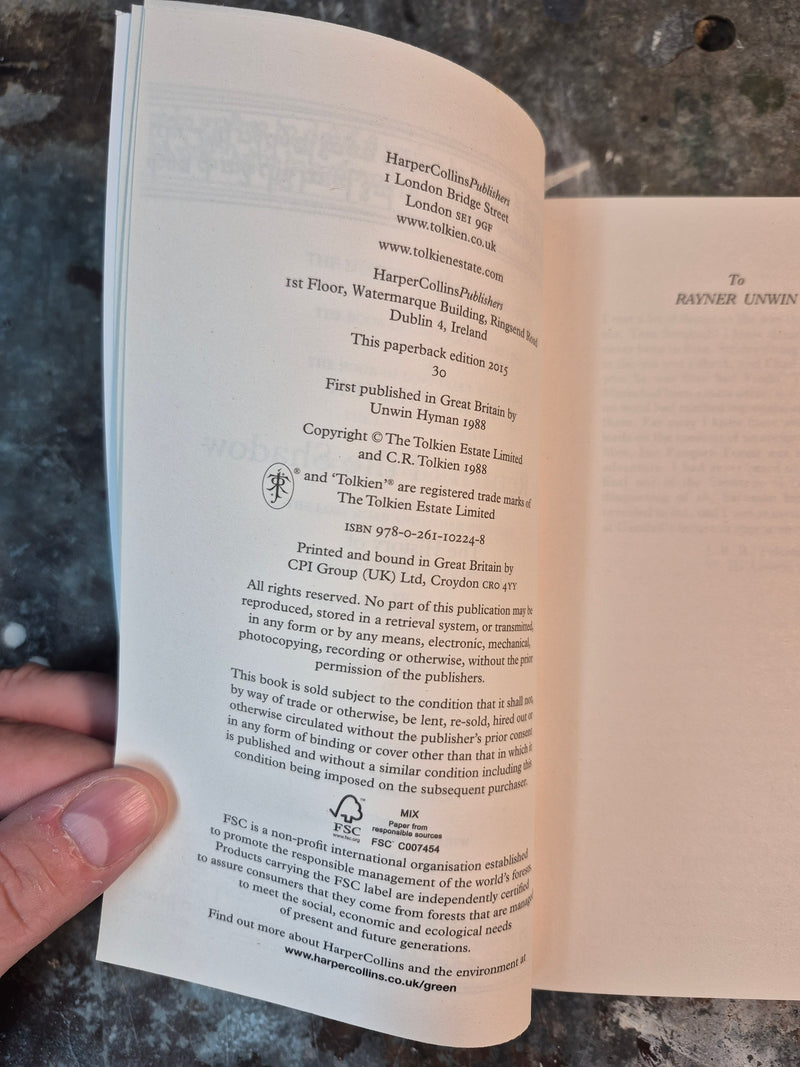 The History Of Middle Earth 6: The Return Of The Shadow - J. R. R. Tolkien (w/ Christopher Tolkien)