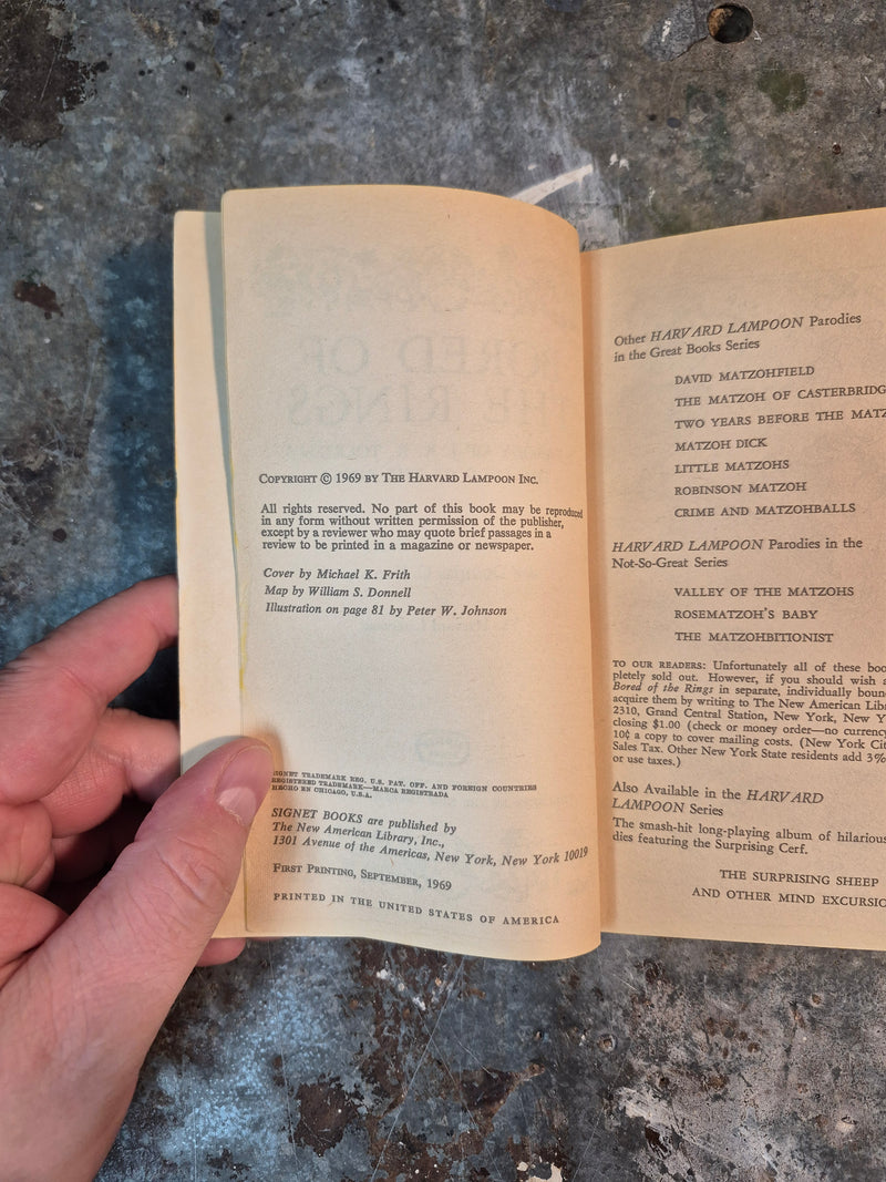 Bored Of The Rings - Harvard Lampoon