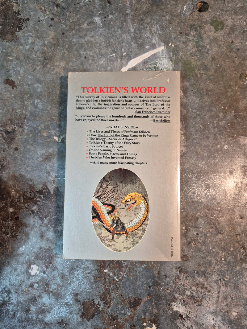 Tolkien: A Look Behind The Lord Of The Rings - Lin Carter
