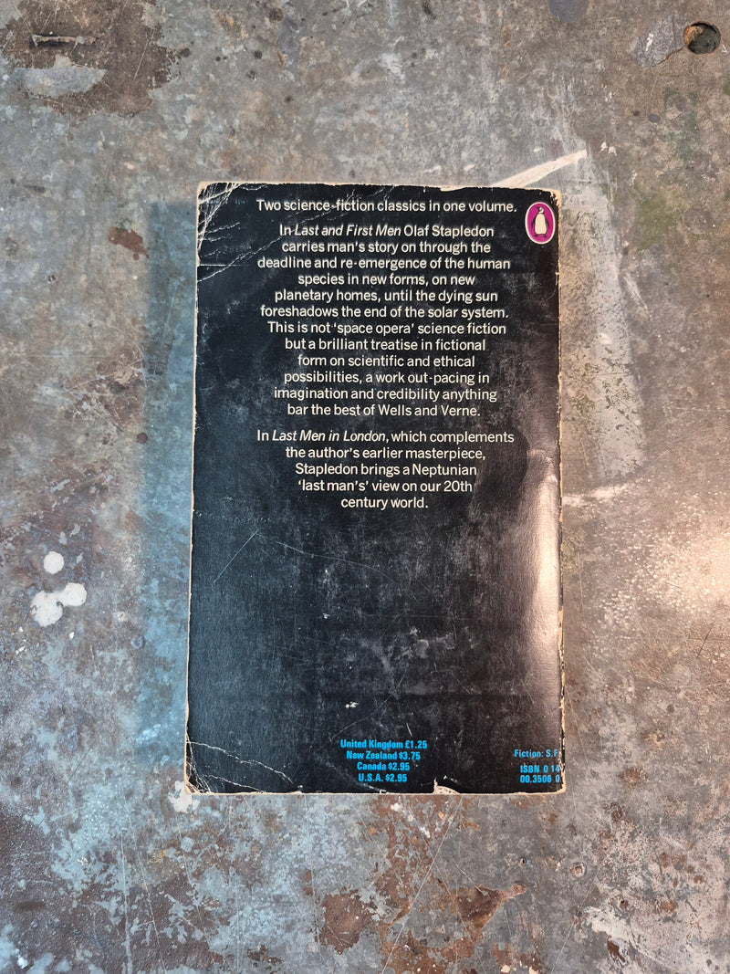 Last And First Men/Last Men In London - Olaf Stapledon