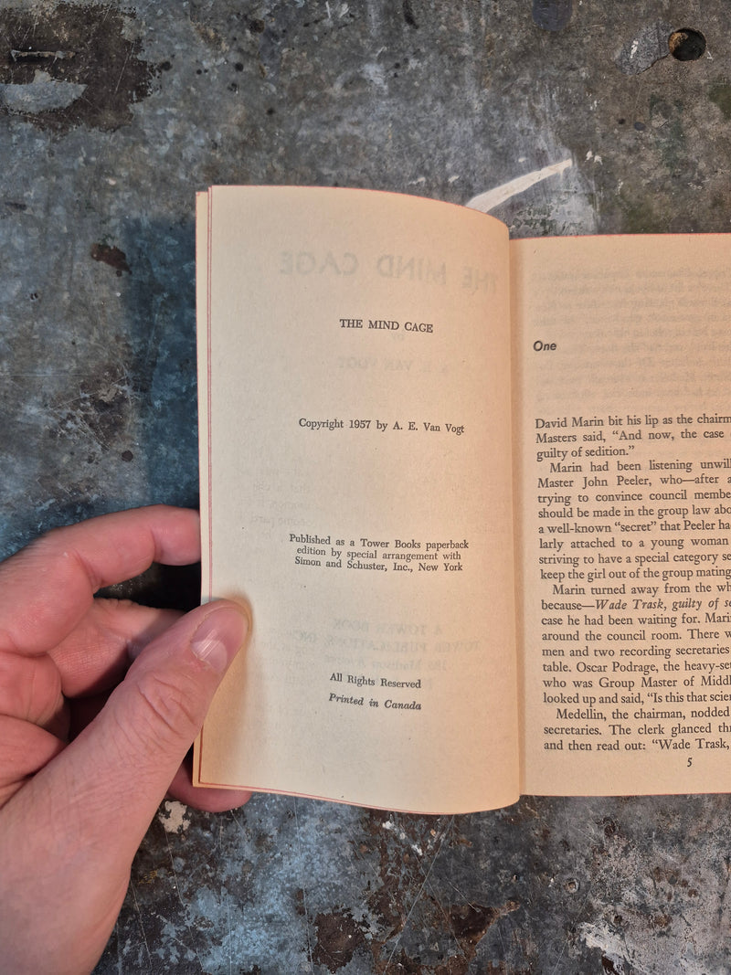 The Mind Cage - A. E. van Vogt