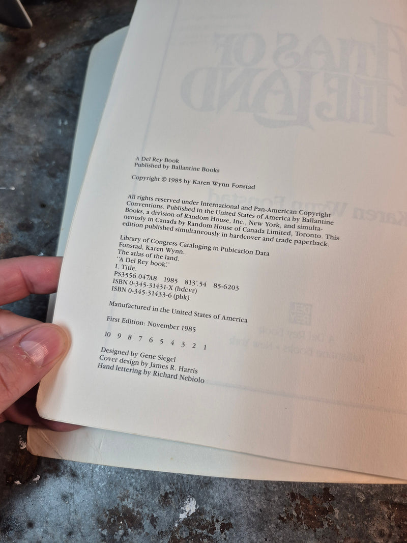 The Atlas Of The Land - Karen Wynn Fonstad