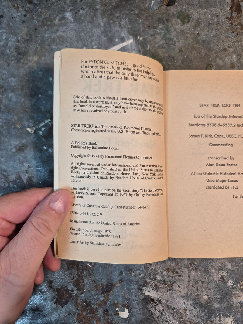 Star Trek: Log Ten - Alan Dean Foster