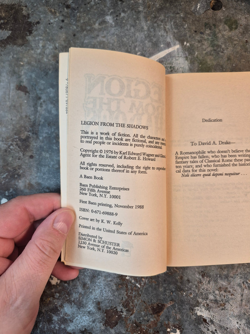 Legion From The Shadows - Karl Edward Wagner