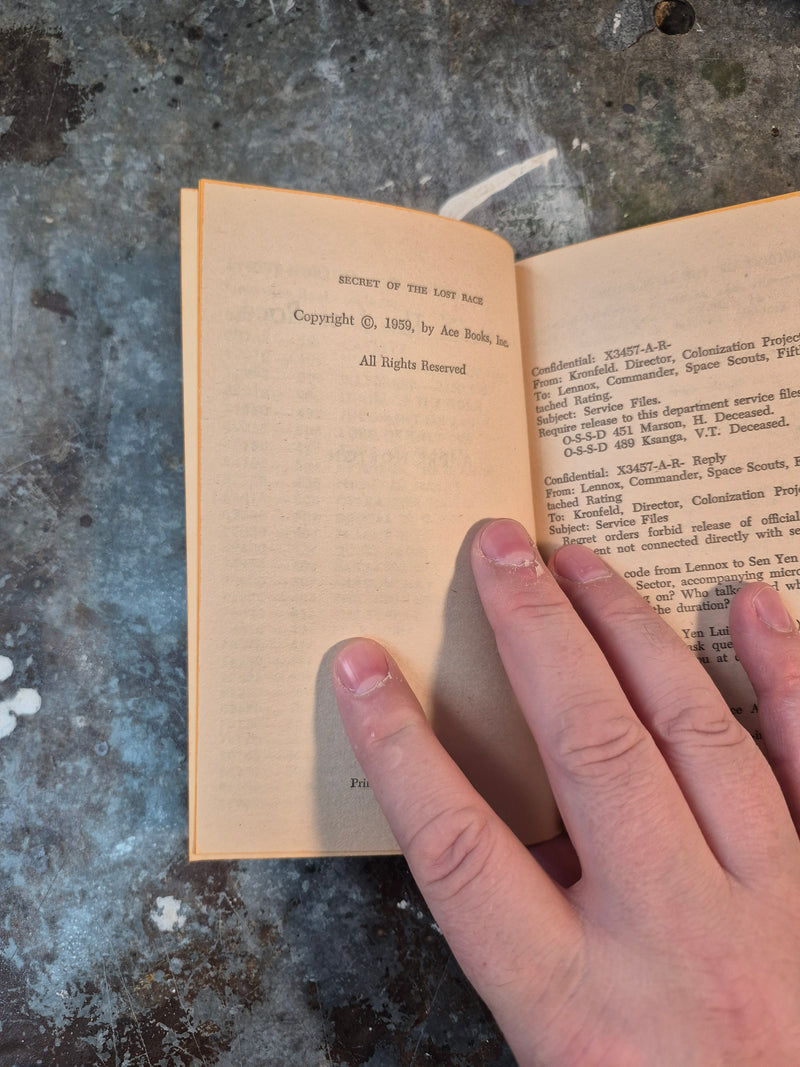 Secret Of The Lost Race - Andre Norton