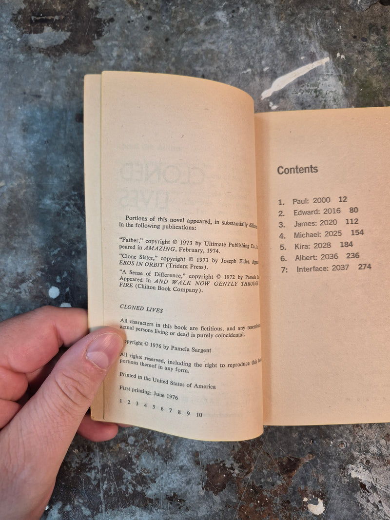 Cloned Lives - Pamela Sargent