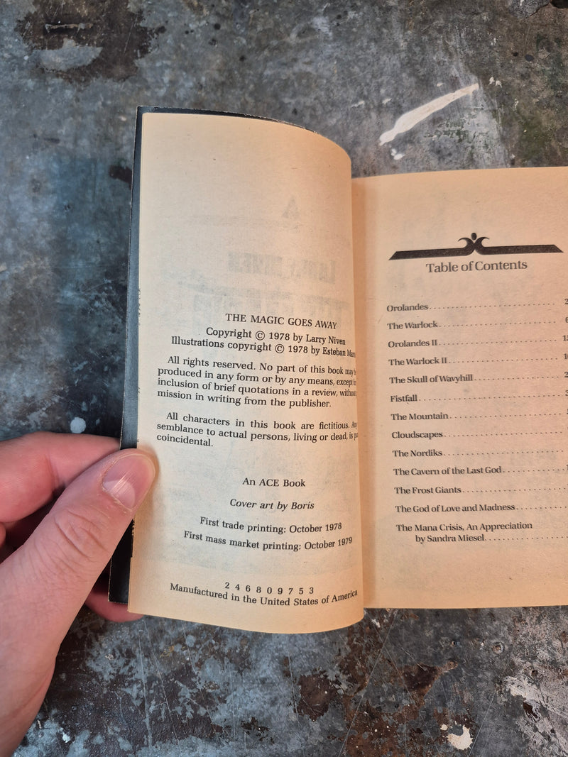 The Magic Goes Away - Larry Niven