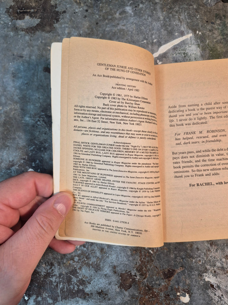 Gentleman Junkie - Harlan Ellison