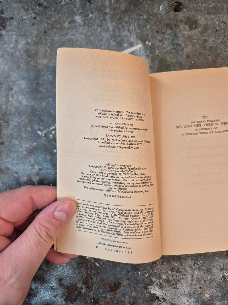 A Tangled Web - Lucy Maud Montgomery