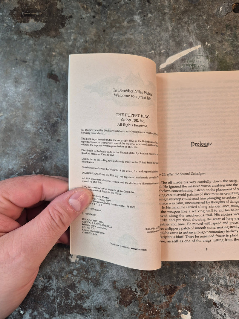 DragonLance The Chaos War Series: The Puppet King - Douglas Niles
