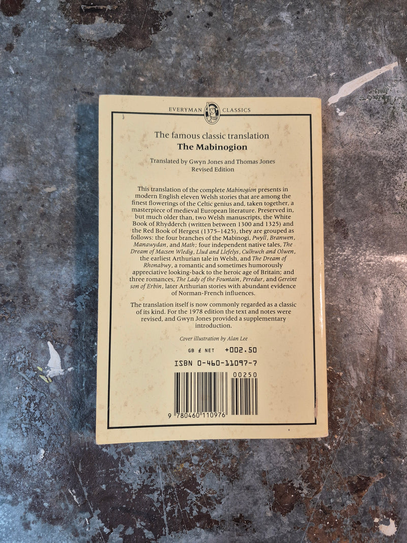 The Mabinogion - Gwyn Jones & Thomas Jones (translated by)