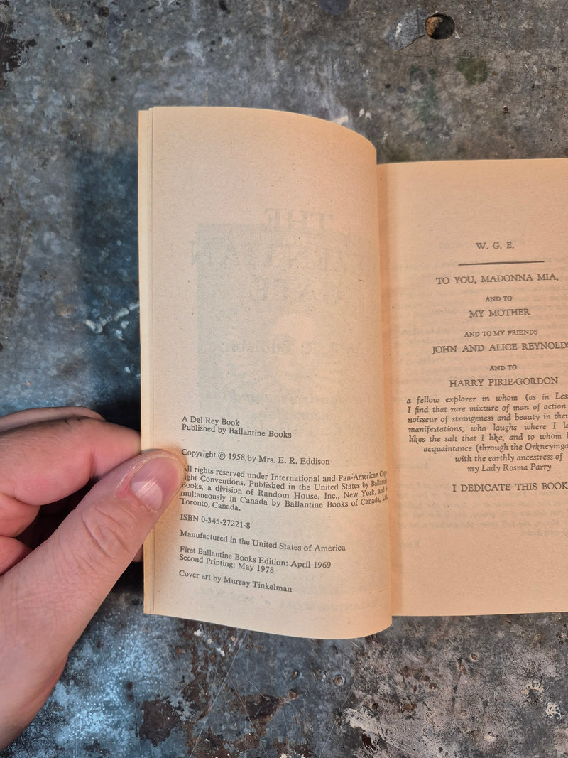 The Mezentian Gate - E. R. Eddison