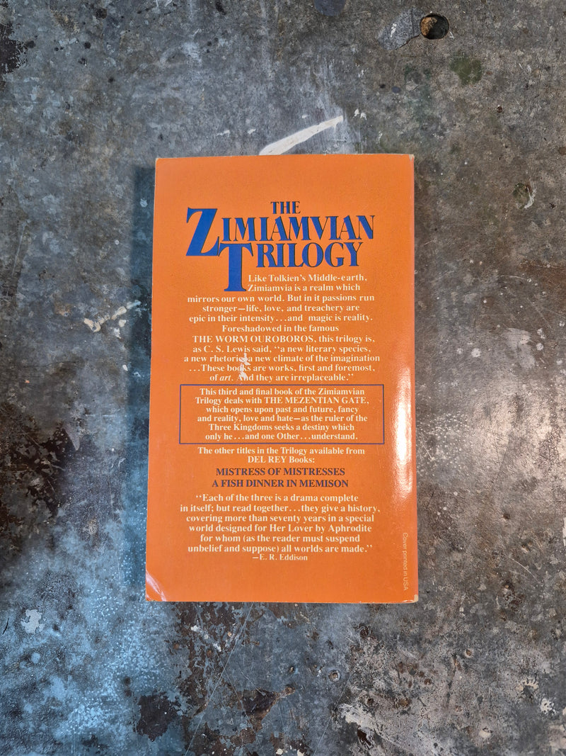 The Mezentian Gate - E. R. Eddison