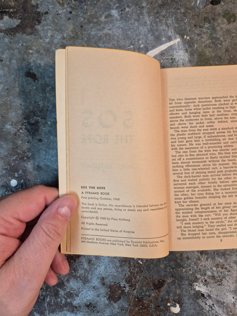 SOS The Rope - Piers Anthony