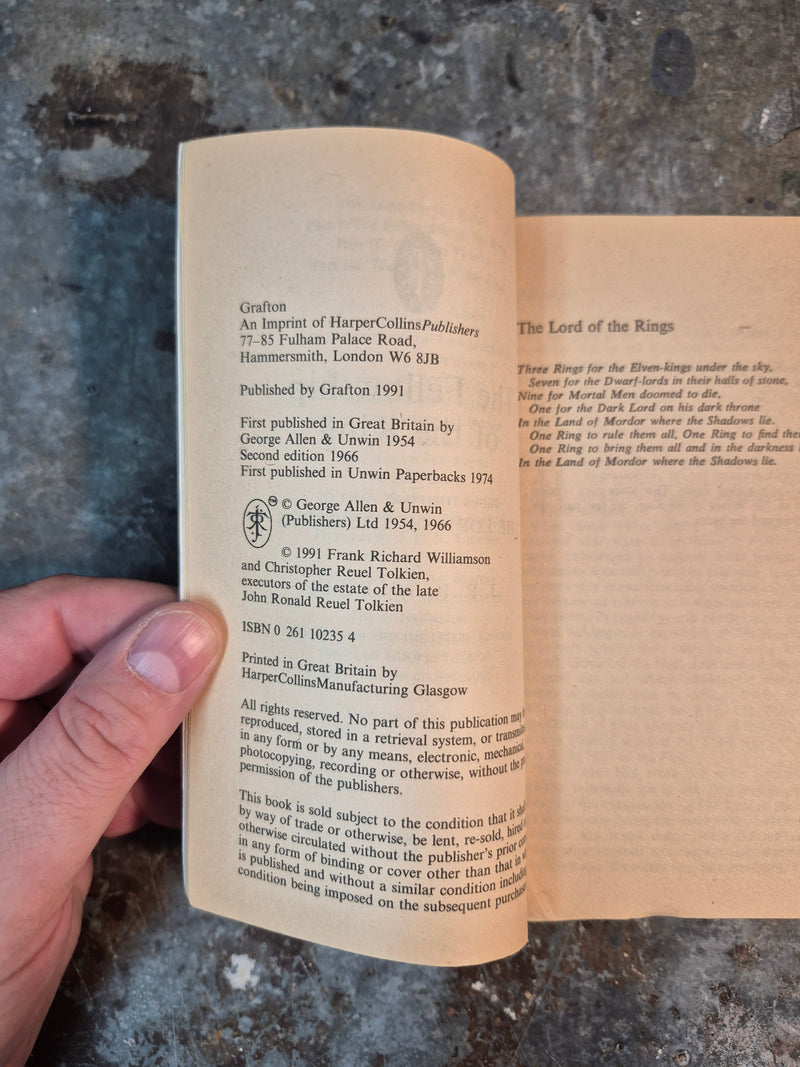 The Lord Of The Rings Part One: The Fellowship Of The Ring - J. R. R. Tolkien