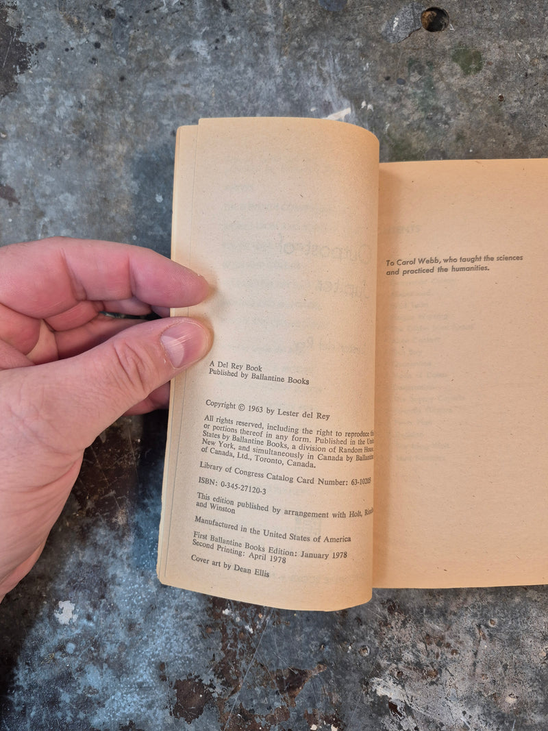 Outpost Of Jupiter - Lester del Rey