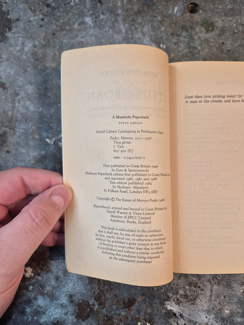 Titus Groan - Mervyn Peake