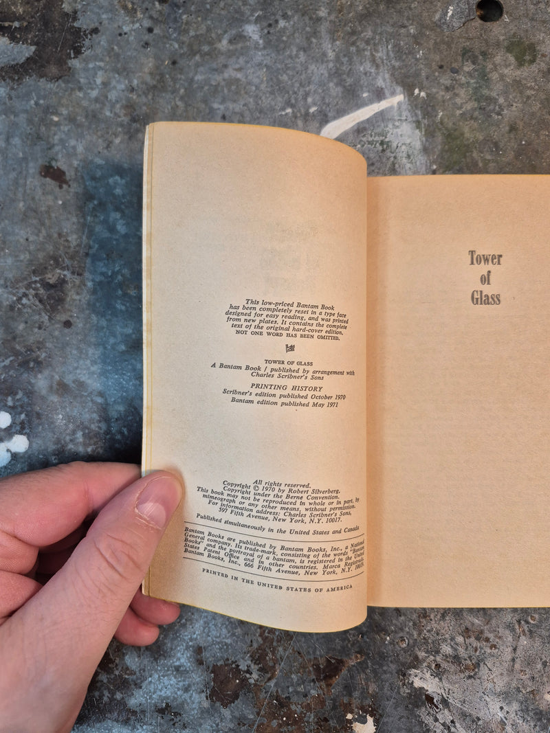 Tower Of Glass - Robert Silverberg